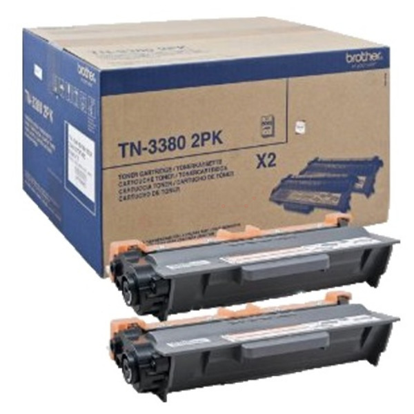 Original Brother TN3380TWIN Toner Noir