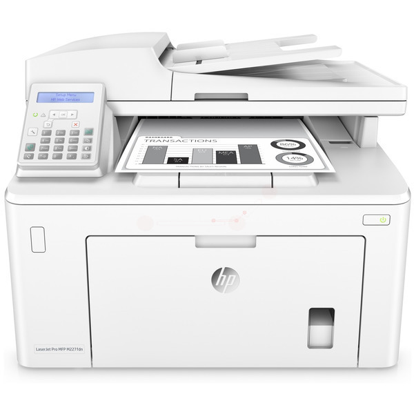 HP LaserJet Pro MFP M 227 fdn cartouches et toners au meilleur prix ✔️. Compatibles ou originaux ? Vous avez le choix ✔️. Comparez, commandez, économisez !