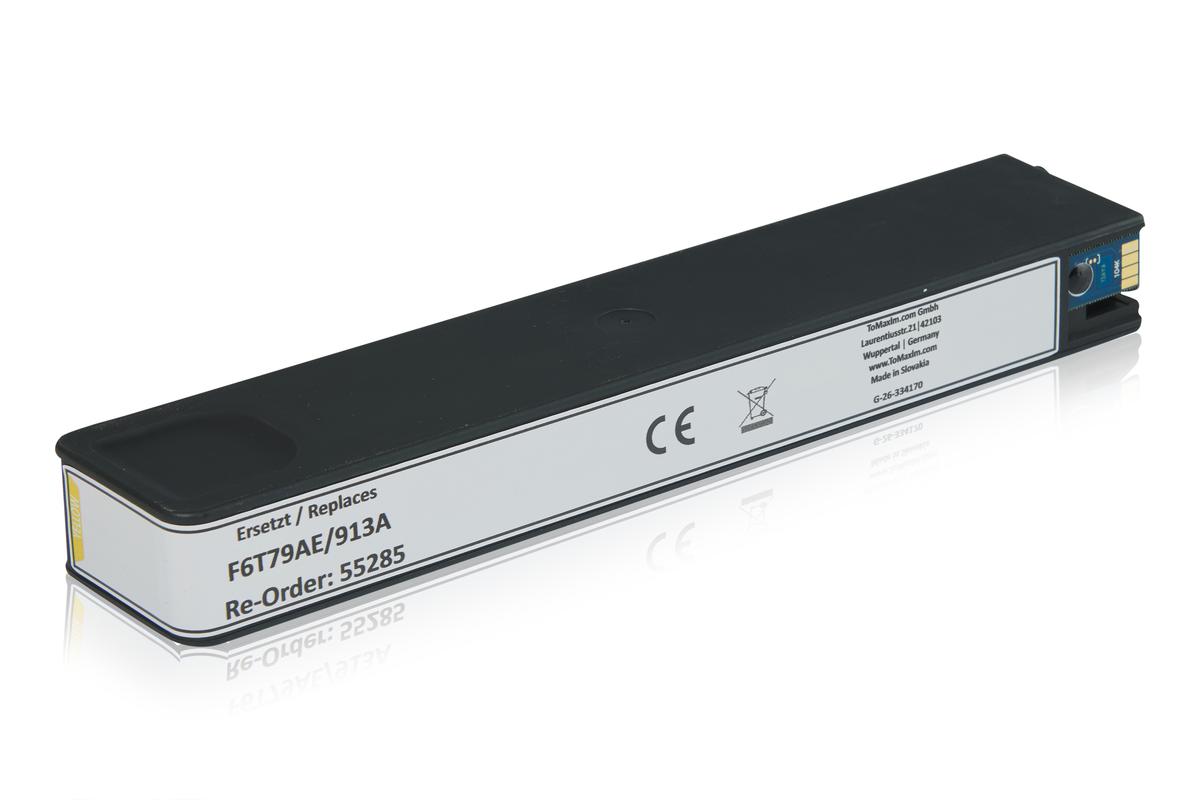 Alternative à HP F6T79AE / 913A XL Cartouche d'encre, jaune