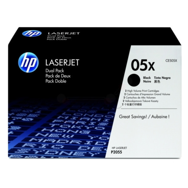 Original HP CE505XD / 05XD Toner noir