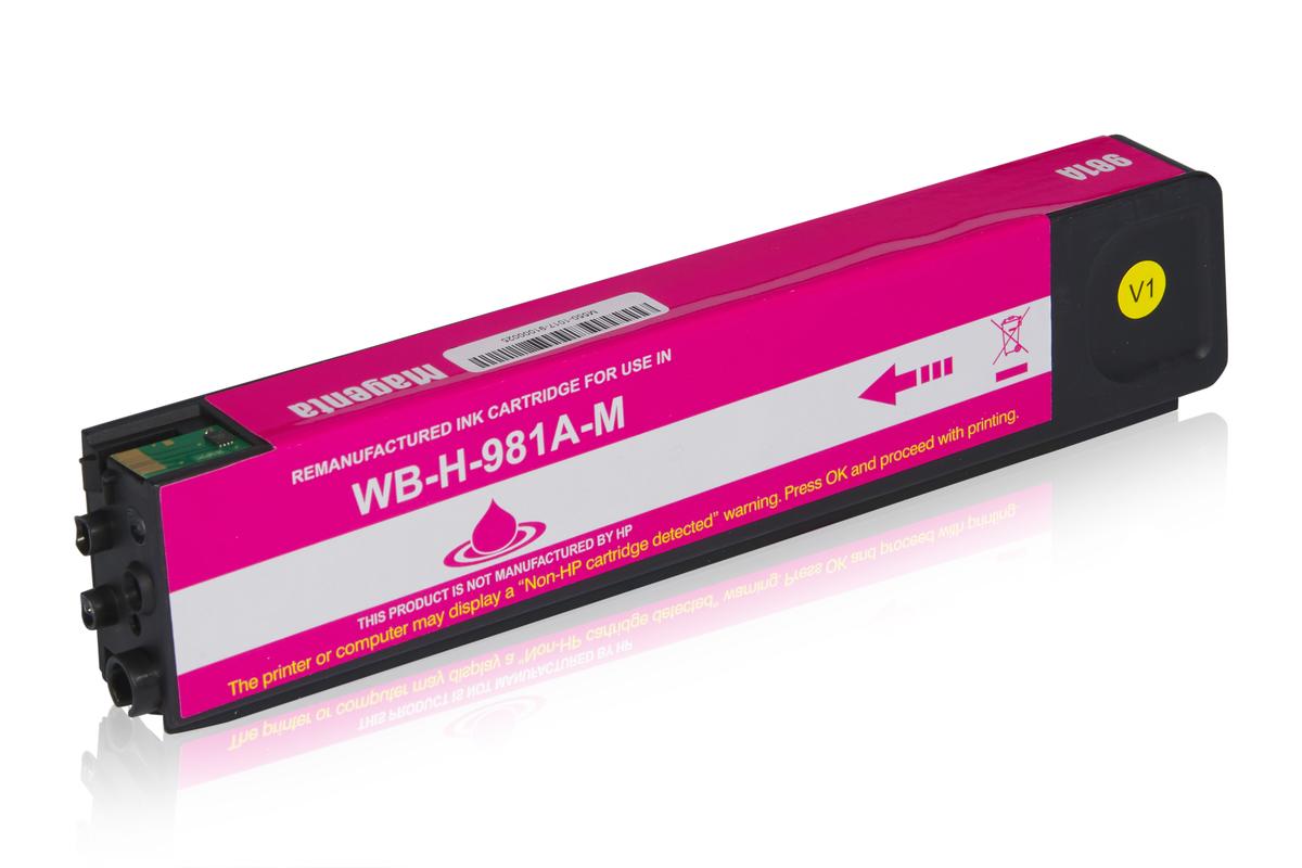 Alternative à HP J3M69A / 981A Cartouche d'encre, magenta