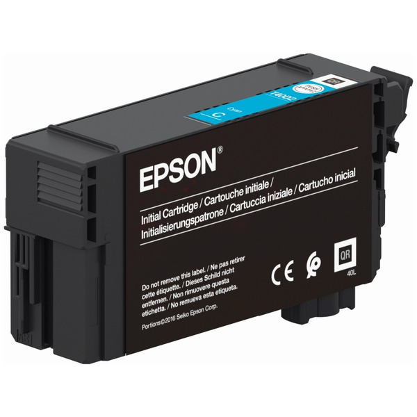Original Epson C13T40C240 / T40 Cartouche d'encre cyan