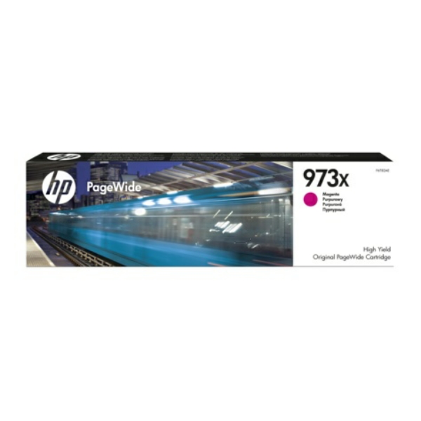 Original HP F6T82AE / 973X Cartouche d'encre magenta