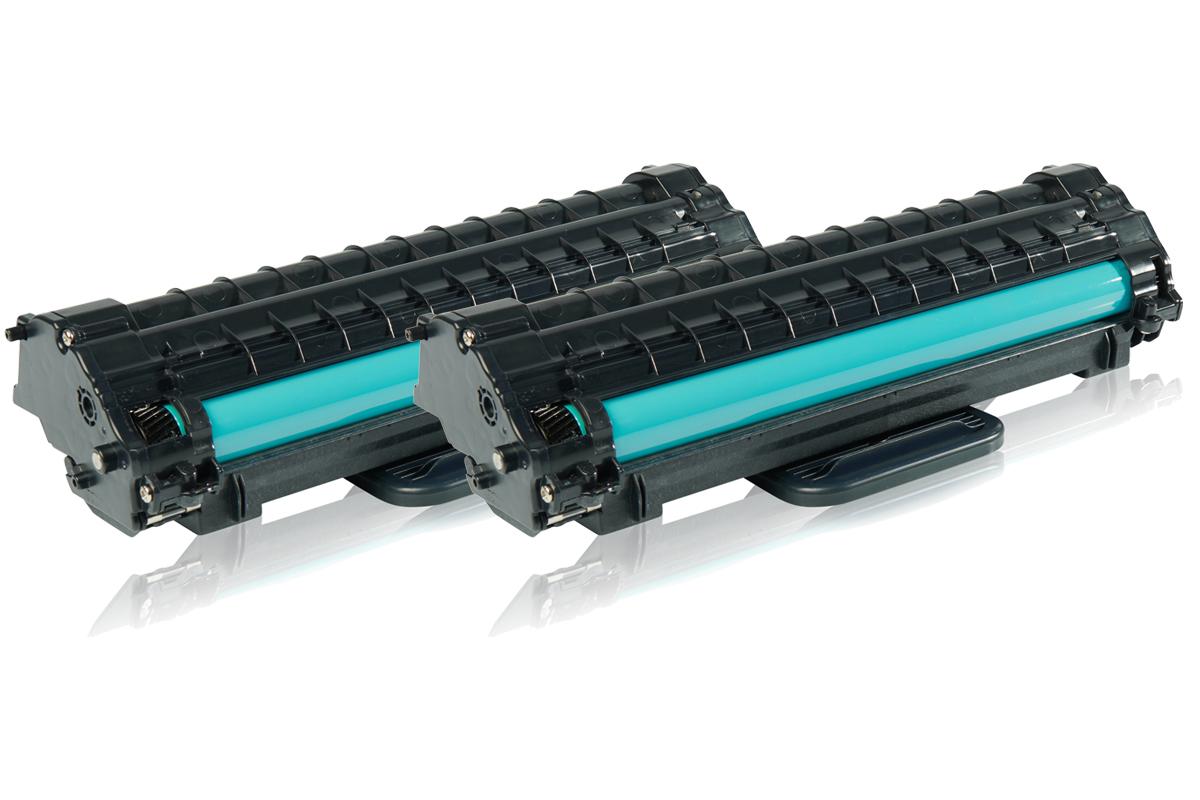 Set économique compatible avec Samsung / HP ML-1610 D2/ELS contient 2x Cartouche toner