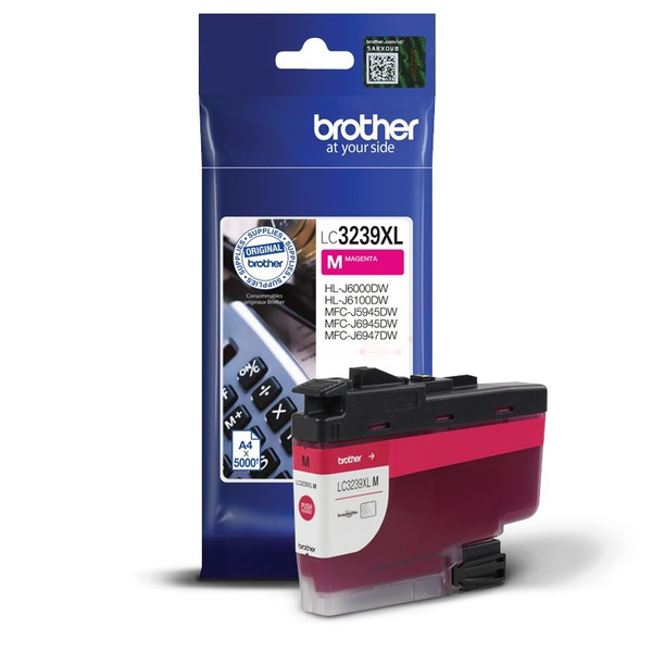 Original Brother LC3239XLM Cartouche d'encre magenta