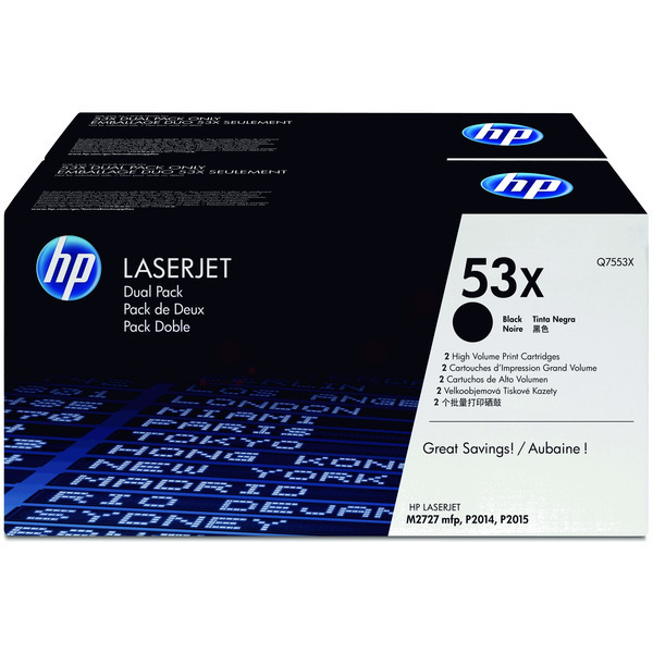 Original HP Q7553XD / 53XD Toner noir