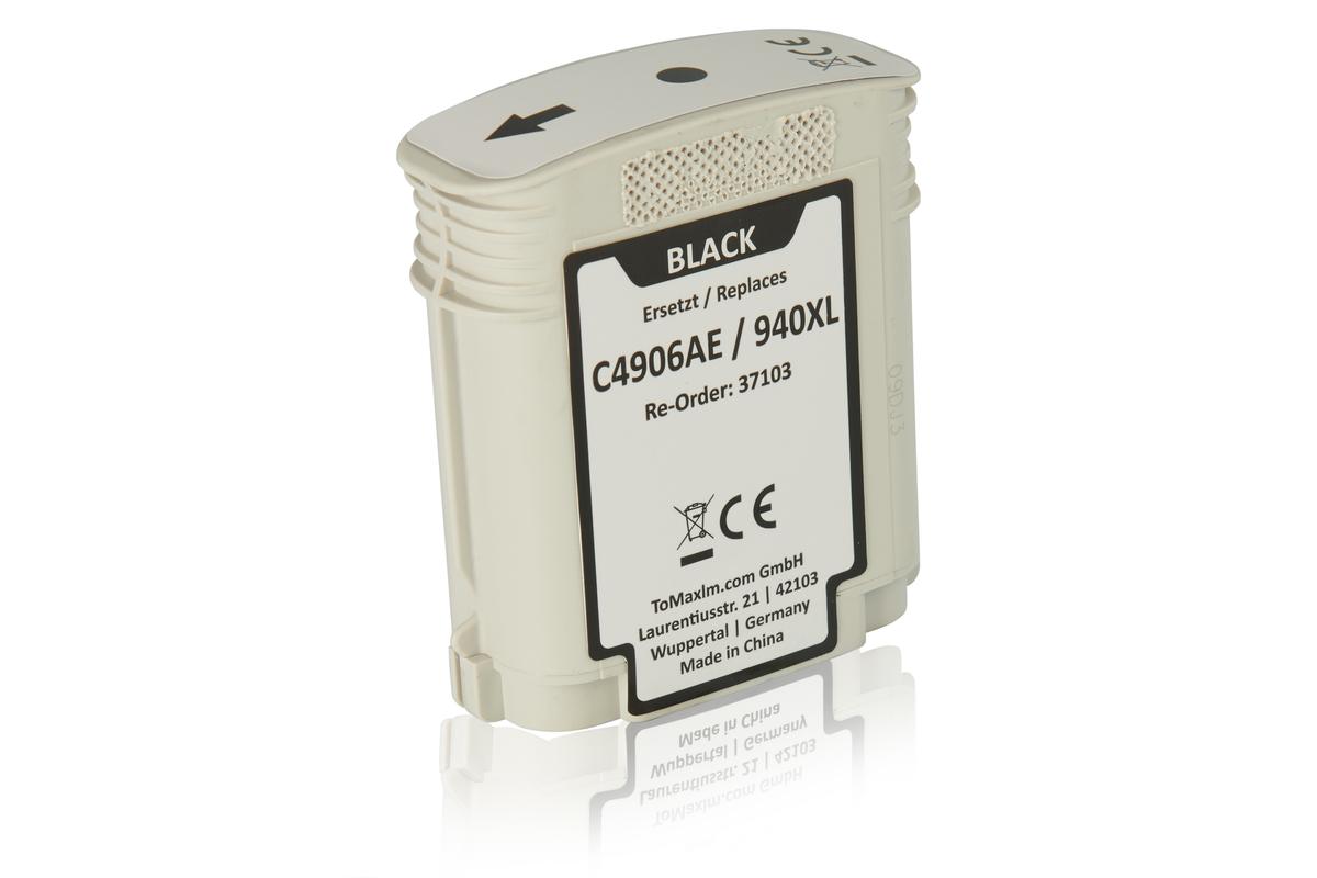 Alternative à HP C4906AE / 940XL Cartouche d'encre, noir