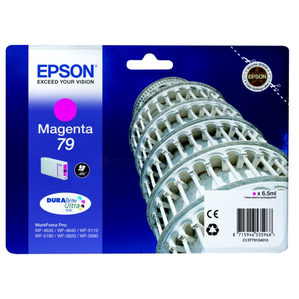 Original Epson C13T79134010 / 79 Cartouche d'encre magenta