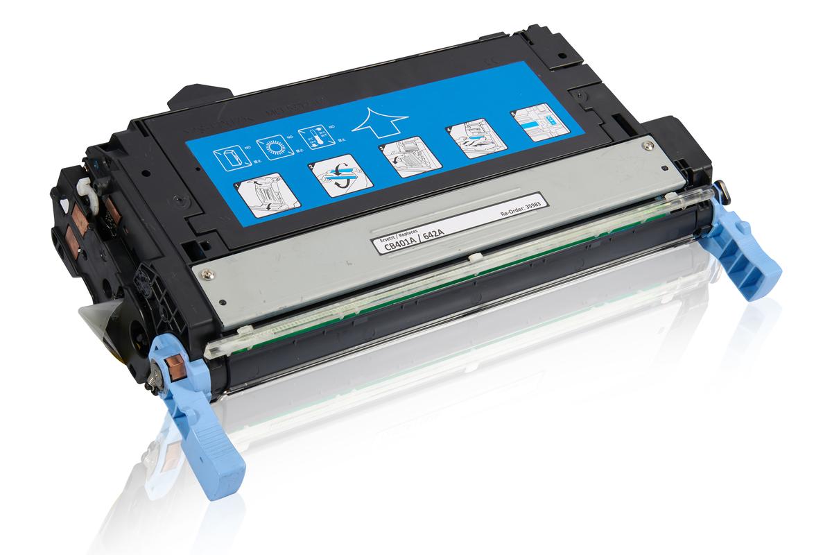 Alternative à HP CB401A / 642A Cartouche toner, cyan