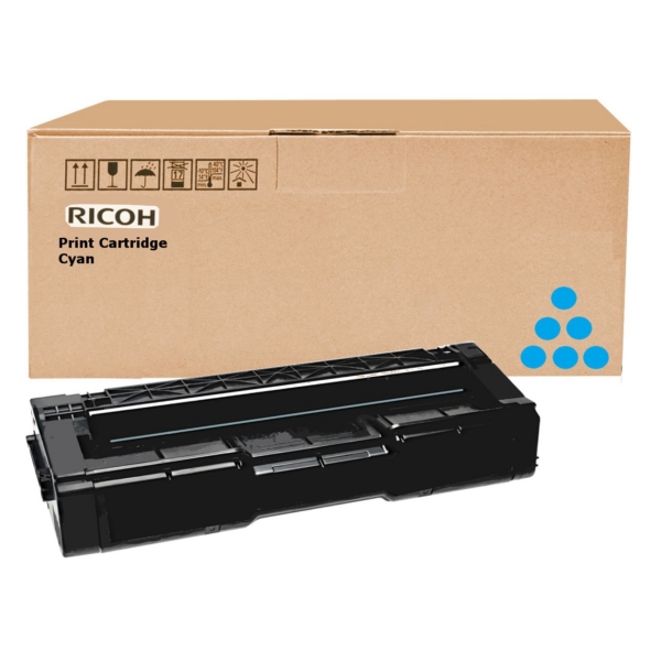 Original Ricoh 406349 / SPC310HE Toner cyan