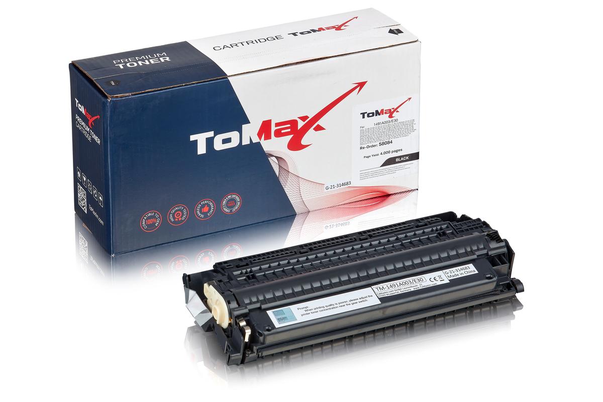 ToMax Premium alternative à Canon 1491A003 / E30 Cartouche toner, noir