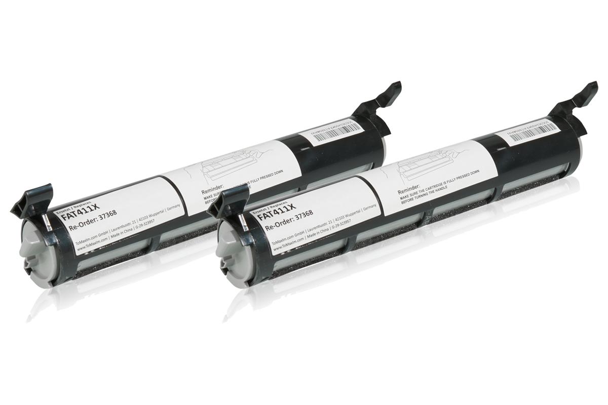 Pack 2X toner compatible Panasonic KX-FAT 411 X - 4000 pages offrez-vous la qualité au meilleur prix ! | cartoucheclub.com