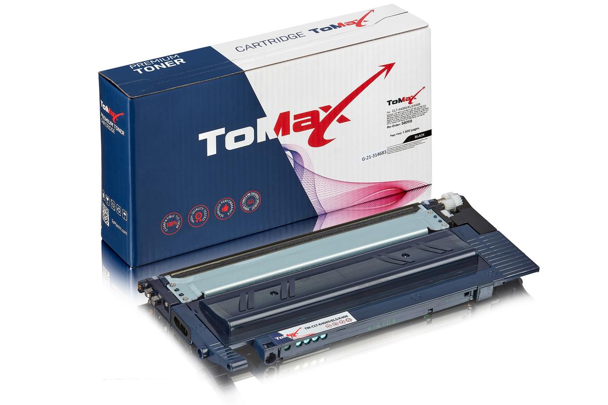 ToMax Premium alternative à Samsung / HP CLT-K406S/ELS / K406 Cartouche toner, noir