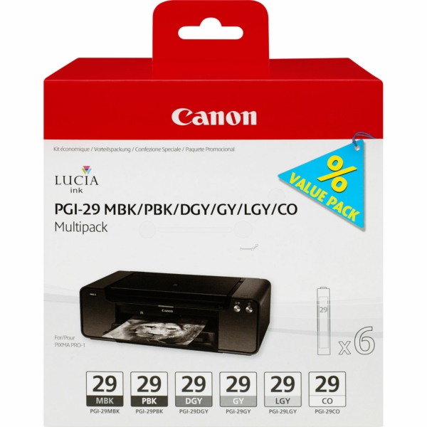 Cartouche d’encre originale Canon 4868B018 / PGI29 MultiPack