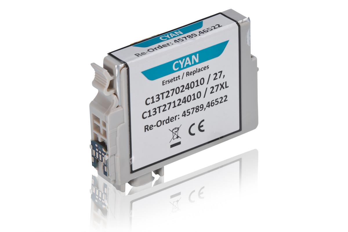 Alternative à Epson C13T27024010 / 27 Cartouche d'encre, cyan