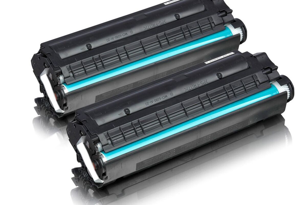 Set économique compatible avec HP Q 2612 A / 12A XXL contient 2x Cartouche toner