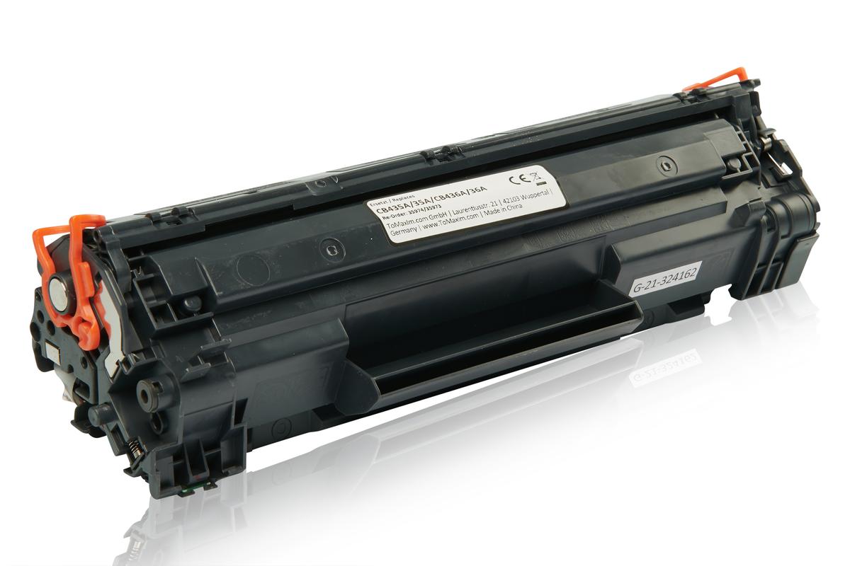 Alternative à HP CB436A / 36A Cartouche toner, noir