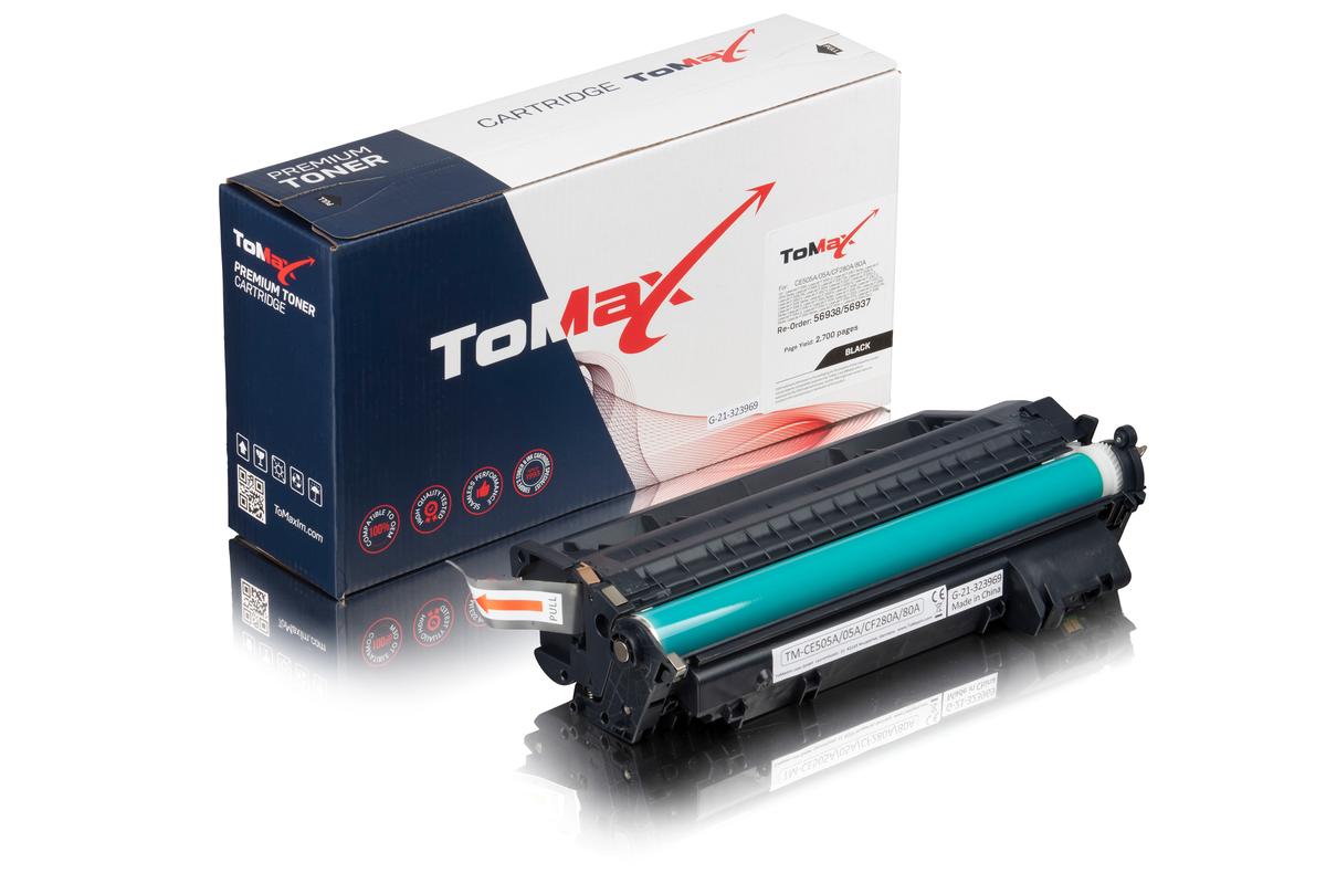 ToMax Premium alternative à HP CE505A / 05A Cartouche toner, noir