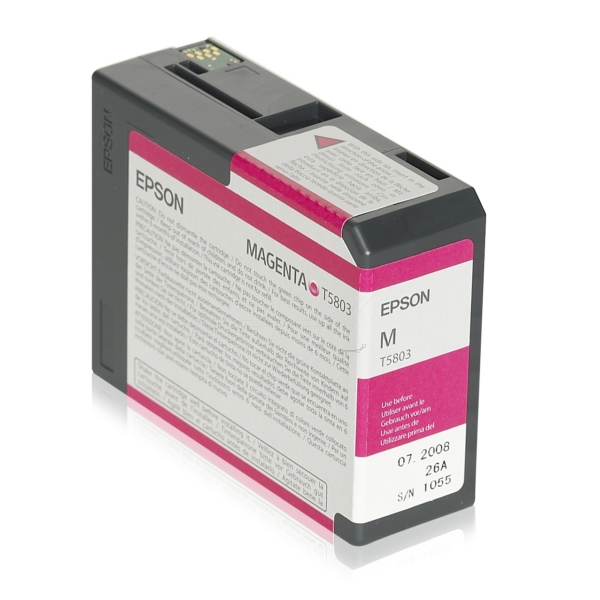 Original Epson C13T580300 / T5803 Cartouche d'encre magenta