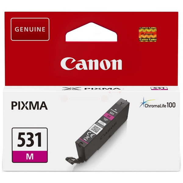 Original Canon 6120C001 / CLI531M Cartouche d'encre magenta