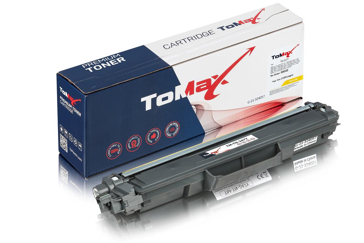 ToMax Premium alternative à Brother TN-247Y Cartouche toner, jaune