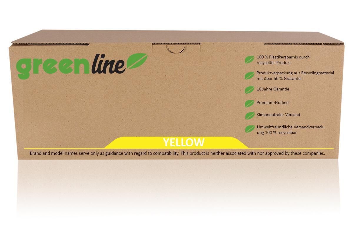 greenline remplace HP W2032X / 415X toner, jaune