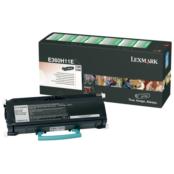 Original Lexmark E360H11E Toner noir