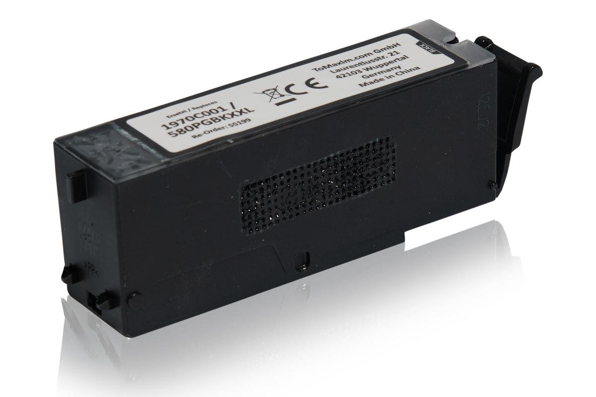 Alternative à Canon 1970C001 / PGI-580PGBKXXL Cartouche d'encre, pigment noir