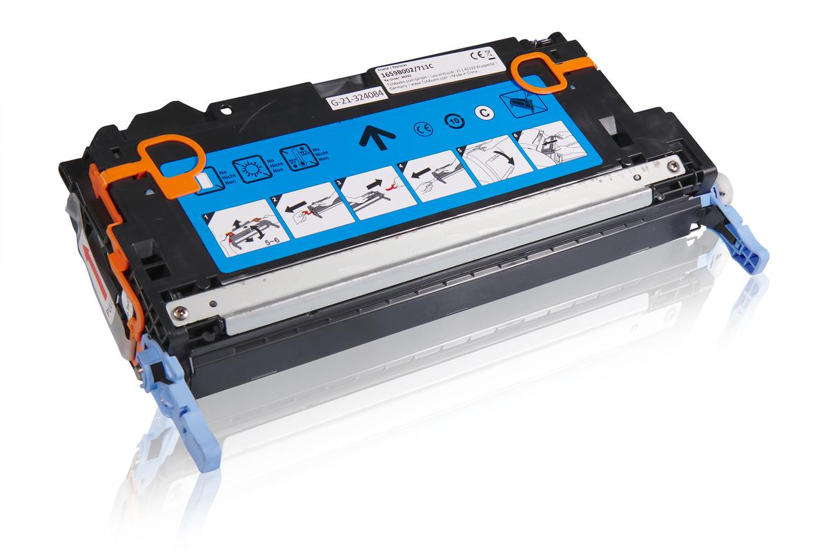 Alternative à Canon 1659B002 / 711C Cartouche toner, cyan