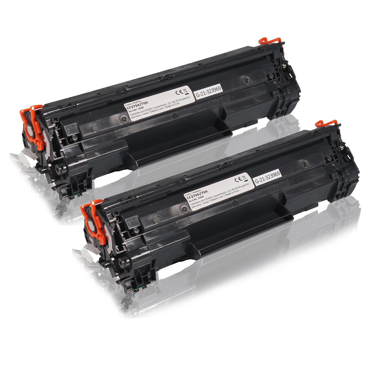 Set économique compatible avec HP CF279A / 79A contient 2x Cartouche toner