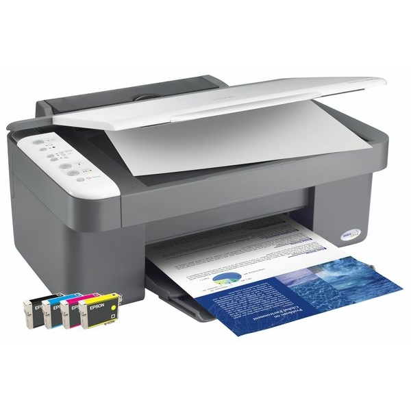 Epson Stylus DX 4050 cartouches et toners au meilleur prix ✔️. Compatibles ou originaux ? Vous avez le choix ✔️. Comparez, commandez, économisez !