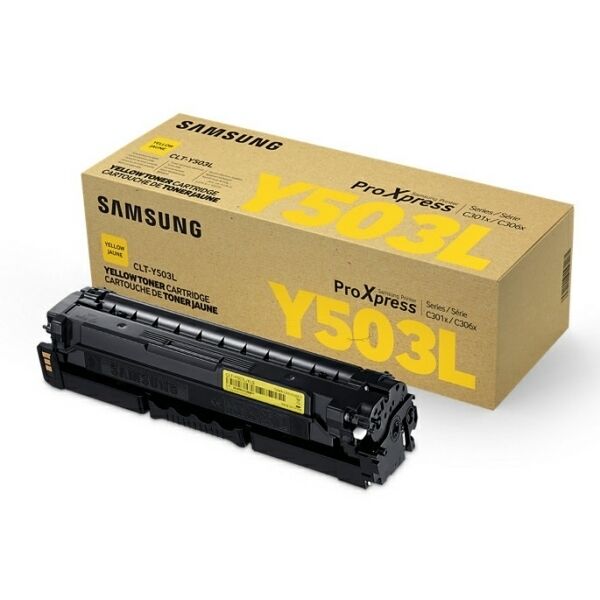 Original Samsung CLTY503LELS / Y503L Toner jaune
