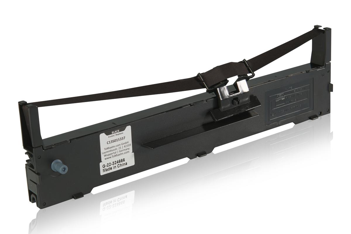 Alternative à Epson C13S015337 Ruban nylon, noir
