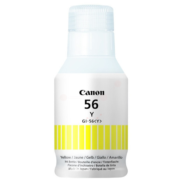 Original Canon 4432C001 / GI56Y Bouteille d'encre jaune