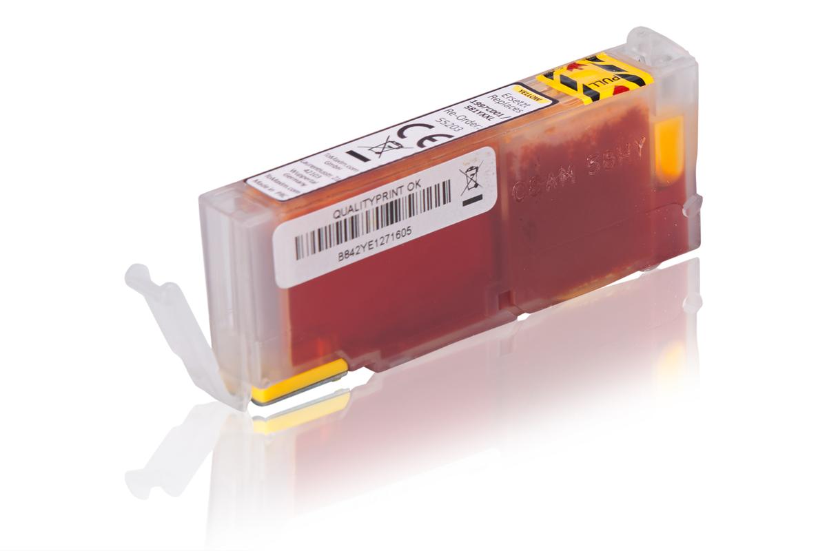 Alternative à Canon 1997C001 / CLI-581YXXL Cartouche d'encre, jaune