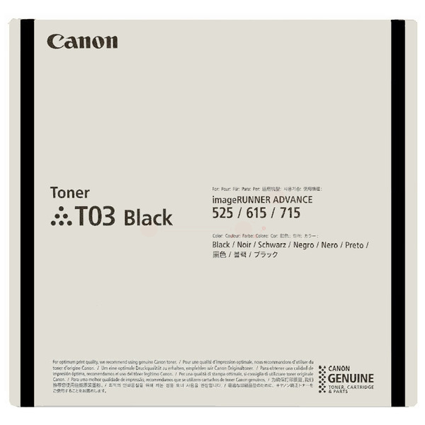 Canon 2725C001 / T03 Toner noir d’origine