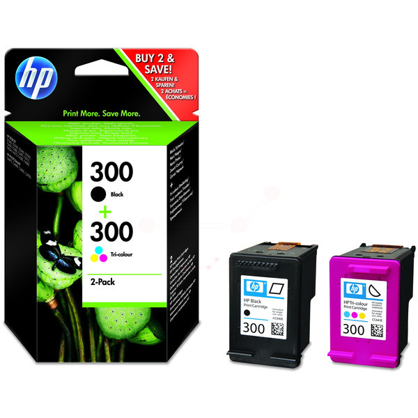 Original HP CN637EE / 300 Cartouche à tête d'impression multi pack