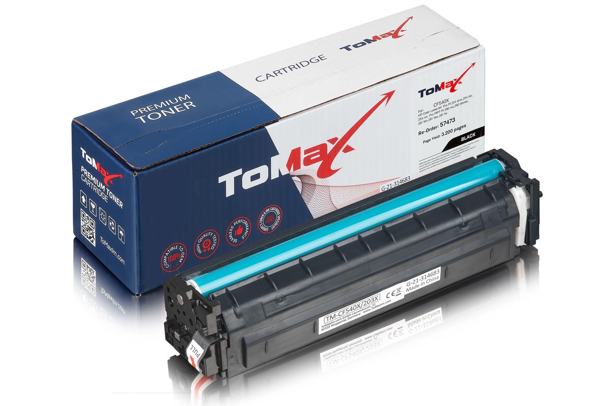 ToMax Premium remplace HP CF540X / 203X Toner, noir