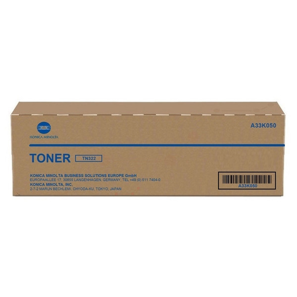 Original Konica Minolta A33K050 / TN322 Toner noir