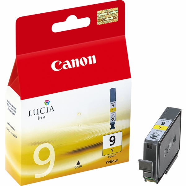 Original Canon 1037B001 / PGI9Y Cartouche d'encre jaune