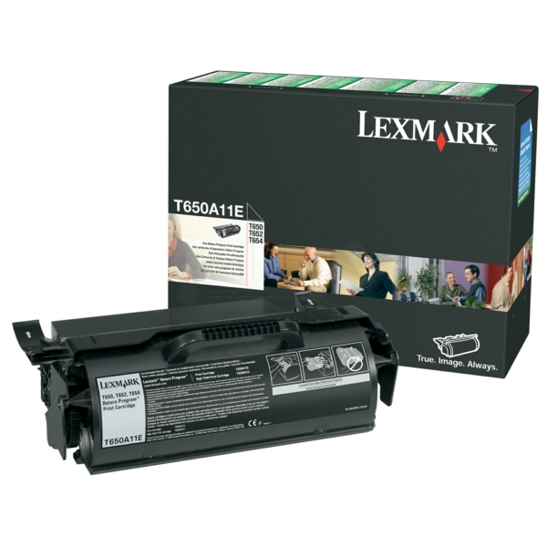 Original Lexmark T650A11E Toner noir