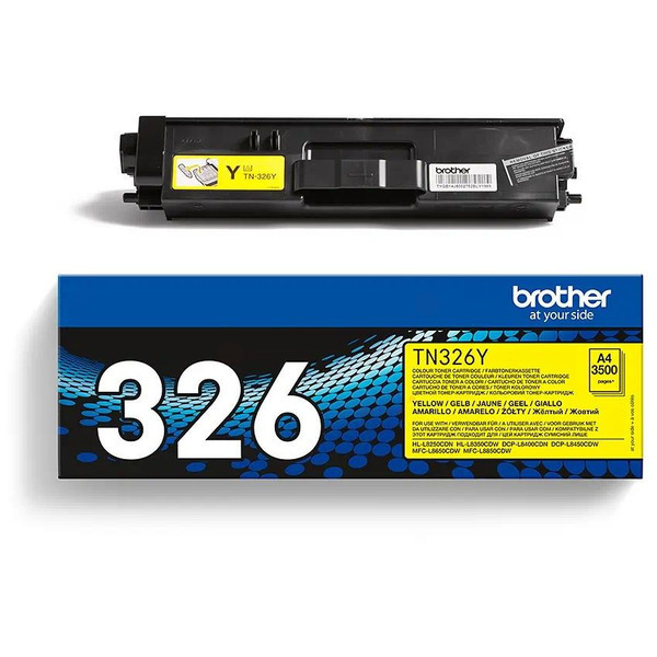 Original Brother TN326Y Toner jaune