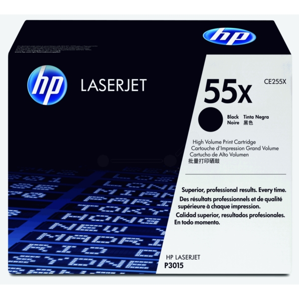 Original HP CE255X / 55X Toner noir