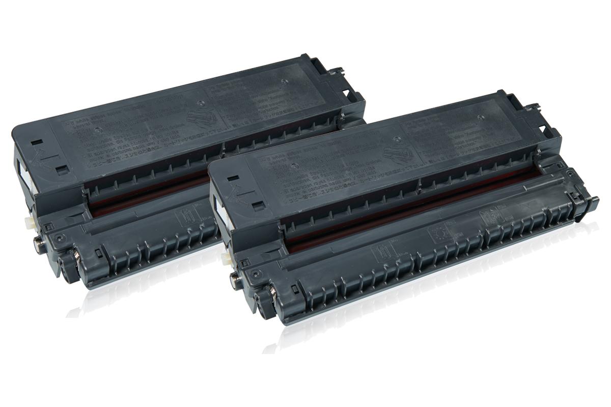 Set économique compatible avec Canon 1491 A 003 / E30 contient 2x Cartouche toner