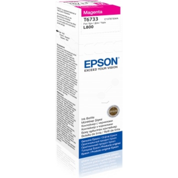 Bouteille d’encre originale Epson C13T67334A / T6733 Magenta