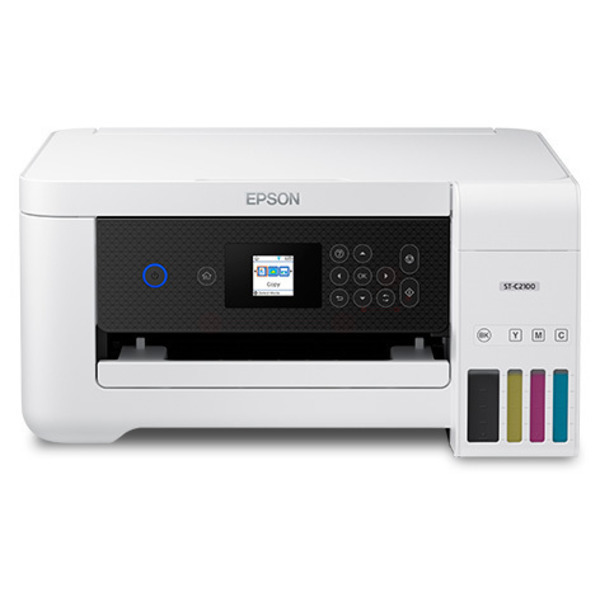 Epson WorkForce ST-C 2100 cartouches et toners au meilleur prix ✔️. Compatibles ou originaux ? Vous avez le choix ✔️. Comparez, commandez, économisez !